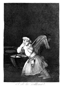 Barnepiges dreng, 1799 af Francisco de Goya