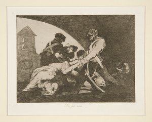 Heller ikke for dem (heller ikke disse), pl. 11 fra The Disasters of War af Francisco de Goya