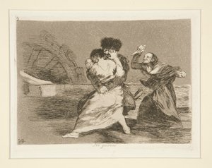 No quieren [sic] (De Don af Francisco de Goya