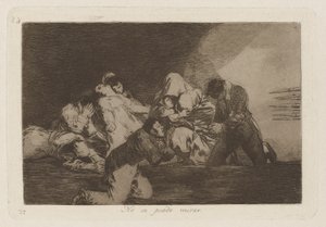 Du kan ikke se (One Can af Francisco de Goya