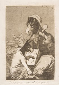 Plade 37 fra The Whims: Kan eleven ikke vide mere, hvis disciplen skal vide mere, 1799.
