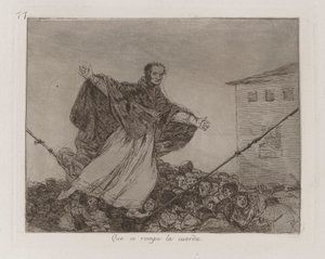 May the Cord Break, Plade 77 fra The Disasters of War af Francisco de Goya