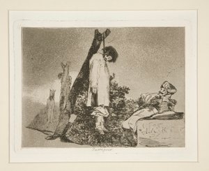 Hverken (heller ikke [i dette tilfælde]), pl. 36 fra The Disasters of War af Francisco de Goya