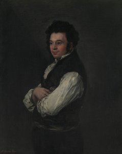 Tiburcio Pérez y Cuervo 178586-1841, arkitekten, 1820. af Francisco de Goya
