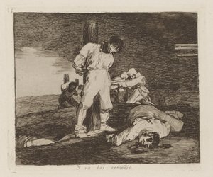 Y no hai remedio (Og der af Francisco de Goya
