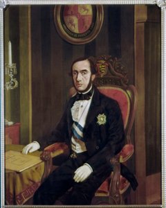 Portræt af Antonio ALCALA GALIANO af Francisco Javier de Urrutia