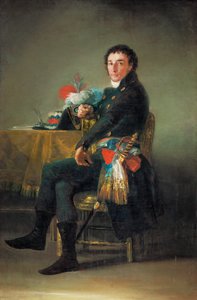 Ferdinand Guillemardet, fransk ambassadør i Spanien ... af Francisco Jose de (circle of) Goya y Lucientes