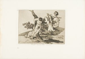 En heroisk bedrift! With Dead Men!, plade 39 fra The Disasters of War af Francisco Jose de Goya y Lucientes