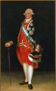 Karl IV, konge af Spanien ... (maleri på lærred) af Francisco Jose de Goya y Lucientes