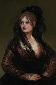 Dona Isabel de Porcel, udst. 1805 af Francisco de Goya