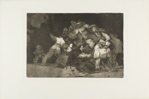 General Folly, plade ni fra Ordsprogene af Francisco Jose de Goya y Lucientes