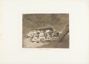 Harvest of the Dead, plade 63 fra The Disasters of War af Francisco Jose de Goya y Lucientes