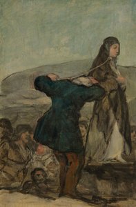 Henrettelse af hekse af Francisco Jose de Goya y Lucientes