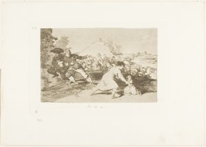 I Saw it, plade 44 fra The Disasters of War af Francisco Jose de Goya y Lucientes