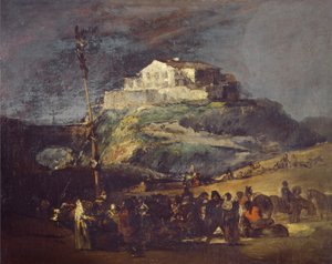 Fedterøvspælen af Francisco Jose de Goya y Lucientes