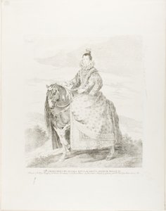 Margaret af Østrig af Francisco Jose de Goya y Lucientes