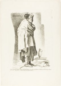 Menippu af Francisco Jose de Goya y Lucientes