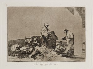 No hay que dar voces (det nytter ikke at græde) af Francisco Jose de Goya y Lucientes