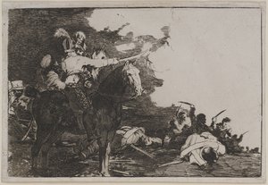 De er ikke enige i "Disasters of War" af Francisco de Goya