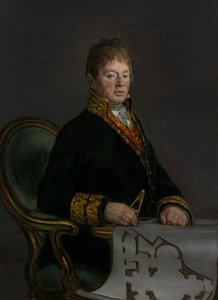 Portræt af Don Juan Antonio Cuervo, 1819