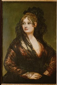 Portræt af Dona Isabel de Porcel, før 1805 (olie på lærred) af Francisco Jose de Goya y Lucientes