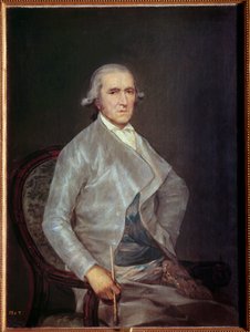 Portræt af Francisco Bayeu. Francisco Bayeu (1734-1795), maler og broder til kunstneren. Maleri af Francisco de Goya (1746-1795) 1795 Madrid, Prado Museum af Francisco de Goya