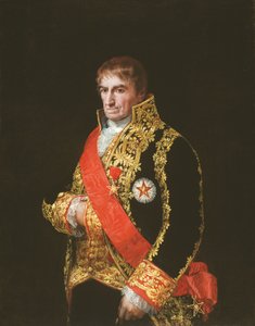 Portræt af general José Manuel Romero af Francisco Jose de Goya y Lucientes