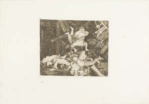 Ravages of war, plade 30 fra The Disasters of War af Francisco Jose de Goya y Lucientes
