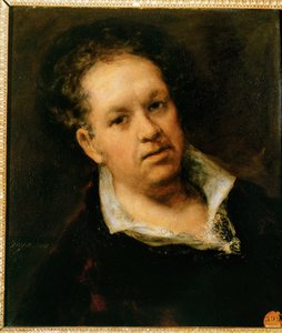 Selvportræt ... (maleri på lærred) af Francisco Jose de Goya y Lucientes