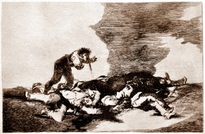 The Disasters of War: Para eso habeis nacido (det er derfor du blev født) af Francisco Jose de Goya y Lucientes