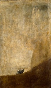 Hunden af Francisco de Goya