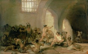 Galehuset af Francisco de Goya
