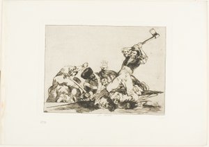 The Same, plade tre fra The Disasters of War af Francisco Jose de Goya y Lucientes