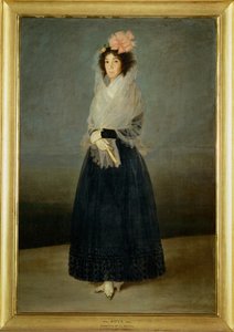 Grevinde del Carpio, marquesa de la Solana Malet ca. 1795, hendes dødsår ... af Francisco Jose de Goya y Lucientes