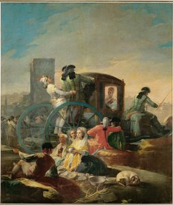 Pottemageren, tegneserie til gobeliner til Prado-paladset (maleri på lærred) af Francisco Jose de Goya y Lucientes
