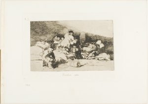 Også disse, plade 25 fra The Disasters of War af Francisco Jose de Goya y Lucientes