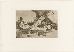 De gør brug af dem, plade 16 fra The Disasters of War af Francisco Jose de Goya y Lucientes