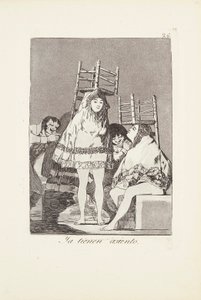 De har allerede fået en plads Plade 26 fra: Los Caprichos af Francisco Jose de Goya y Lucientes