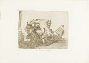 Dette er ikke mindre, plade 67 fra The Disasters of War af Francisco Jose de Goya y Lucientes