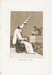 Disse støvpletter, plade 23 fra Los Caprichos af Francisco Jose de Goya y Lucientes