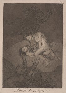 Hvem ville have troet det! (Quien lo creyera!) af Francisco de Goya