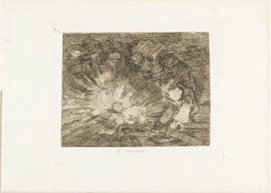 Will She Rise Again?, plade 80 fra The Disasters of War af Francisco Jose de Goya y Lucientes