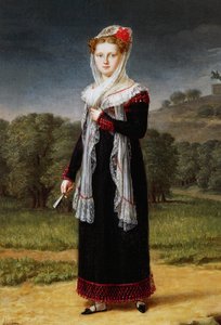 Portræt af Marie Louise, hertuginde af Parma (Wien af Francisco Lacoma