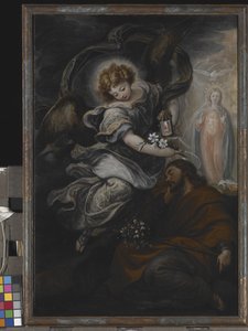The Dream Of St. Joseph (olie på lærred)