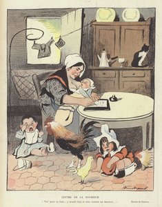 Illustration til Le Rire af Francisco Sancha y Lengo