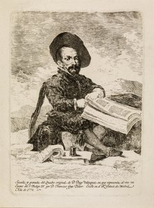 Til dværg [El Primo] af Francisco de Goya
