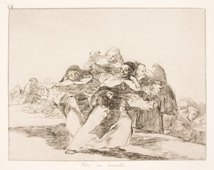 Alt går på tværs (42) af Francisco de Goya