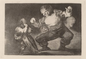 Bobalicon (Simpleton) af Francisco de Goya