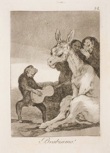 Bravissimo (Karl IV og Godoy) af Francisco de Goya