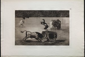 Tyrefights: Another Madness of his in the Same Ring af Francisco de Goya